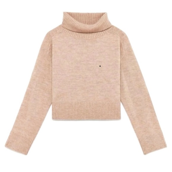 Aritzia Babatob Titus Turtleneck Sweater in Pink - Picture 1 of 3